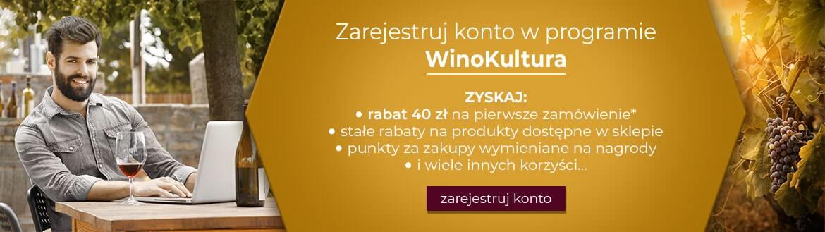 Zarejestruj konto w programie WinoKultura