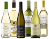 Zestaw sześciu białych win z Nowego Świata