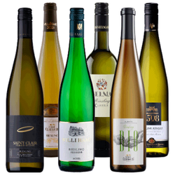 Zestaw 6 rieslingów