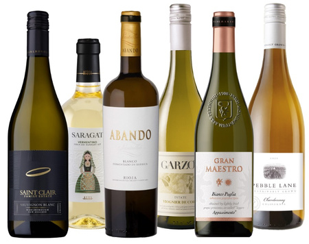 Specjalny koneserski zestaw białych win Black WEEK No 2