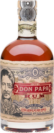 Rum Don Papa w ozdobnej tubie