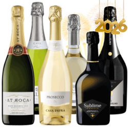 Zestaw win musujących na Sylwestra