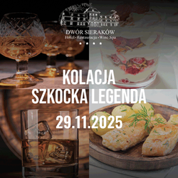 Pakiet: Kolacja Szkocka legenda (29 listopada 2025 17:00)