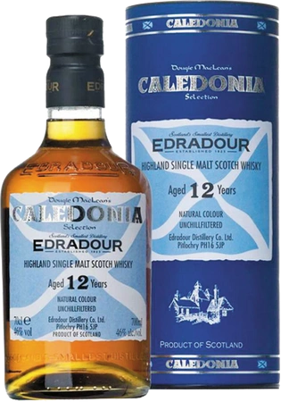 Edradour 12 YO Caledonia Highland Single Malt Scotch Whisky