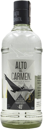 Pisco Alto del Carmen Reservado Transparente