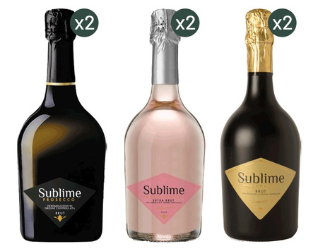 Zestaw prosecco Sublime