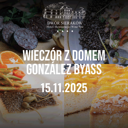 Pakiet: Wieczór z González Byass (15 listopada 2025 19:00)