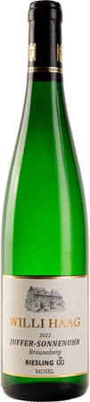 Willi Haag Juffer-Sonnenuhr Brauneberg Riesling GG VDP.GROSSE LAGE