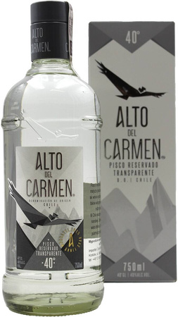 Pisco Alto del Carmen Reservado Transparente