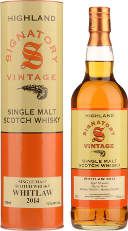 Whitlaw 2014 10 YO Single Malt Scotch Whisky