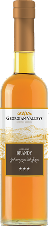 Georgian Valleys 3 Years Old Brandy 0,5 l	