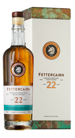 Fettercairn 22 Years Old Whisky w eleganckim opakowaniu