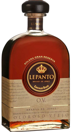 Lepanto Oloroso Viejo Brandy de Jerez w eleganckim opakowaniu