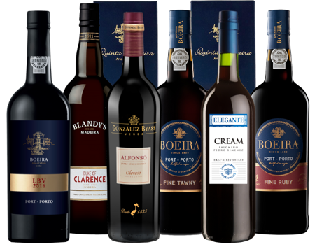 Sherry Porto Madera - porównanie win wzmacnianych