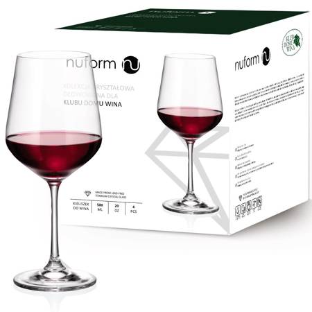 Zestaw 4 kieliszków do wina Nuform