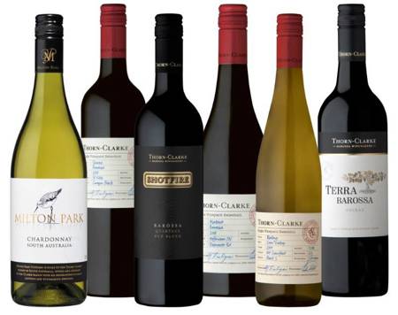 Zestaw win od Thorn-Clarke Wines Australia